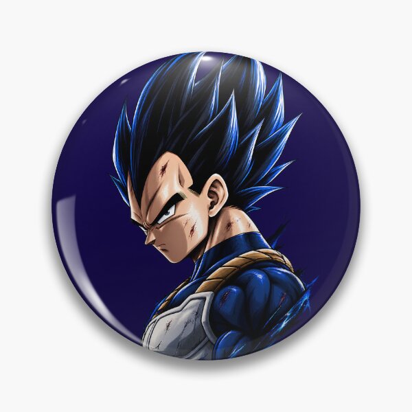 Item preview, Saiyan Prince Blue Warrior designed and sold by teamzeta.