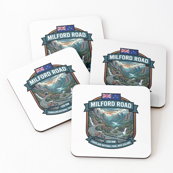 Item preview, Milford Road Fiordland Mountain Drive designed and sold by enzoade.