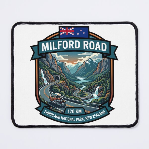 Item preview, Milford Road Fiordland Mountain Drive designed and sold by enzoade.
