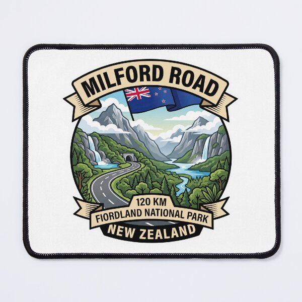 Item preview, Milford Road New Zealand Scenic Route designed and sold by enzoade.