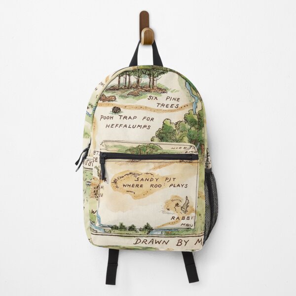 Item preview, 100 Acre Wood Map - Winnie the Pooh designed and sold by Coloor.