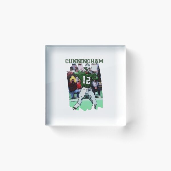 Item preview, Randall Cunningham Green Football Jersey Number Twelve designed and sold by ShopyNights.