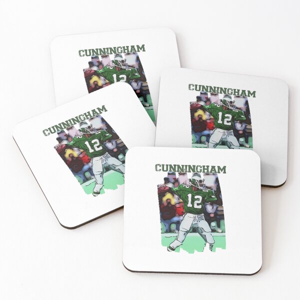 Item preview, Randall Cunningham Green Football Jersey Number Twelve designed and sold by ShopyNights.