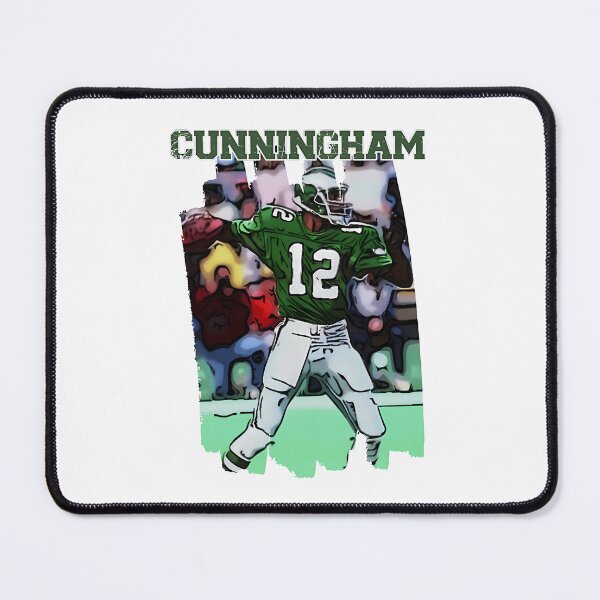 Item preview, Randall Cunningham Green Football Jersey Number Twelve designed and sold by ShopyNights.