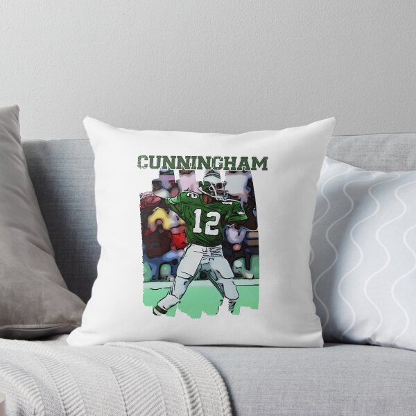 Item preview, Randall Cunningham Green Football Jersey Number Twelve designed and sold by ShopyNights.
