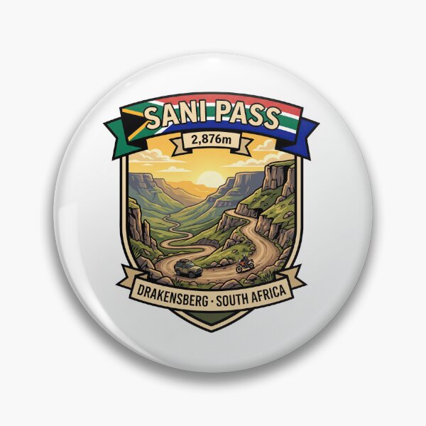 Item preview, Sani Pass Drakensberg Mountain Pass designed and sold by enzoade.