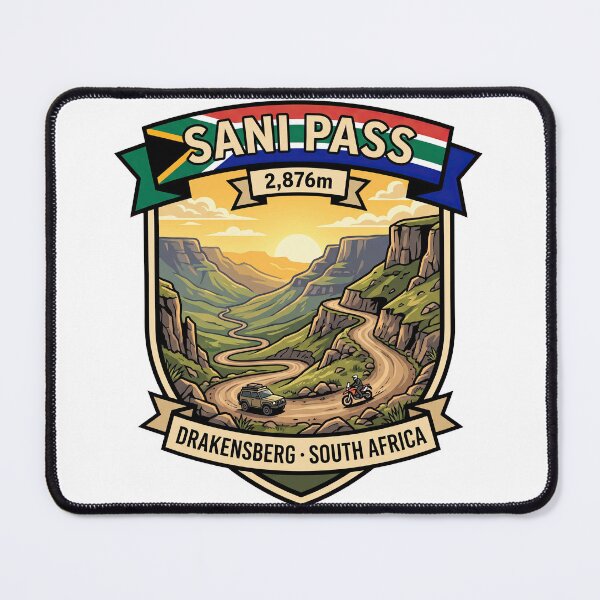 Item preview, Sani Pass Drakensberg Mountain Pass designed and sold by enzoade.