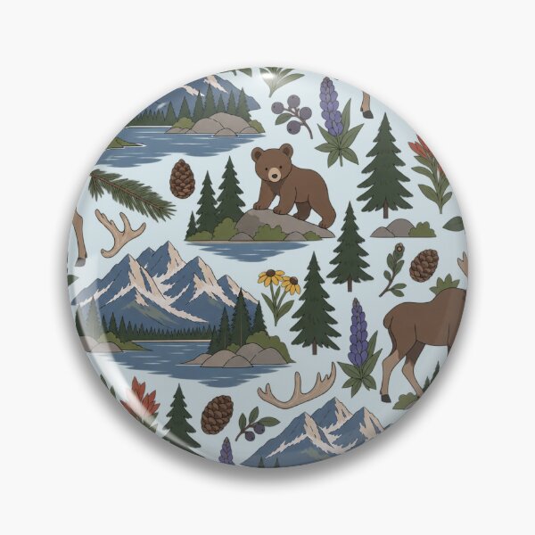 Item preview, Mountain Beauty pattern  designed and sold by mclaurin612.