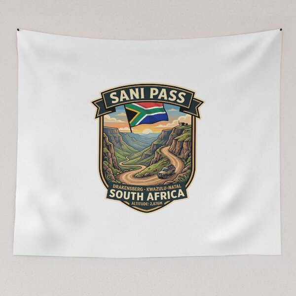 Item preview, Sani Pass South Africa Adventure Road designed and sold by enzoade.