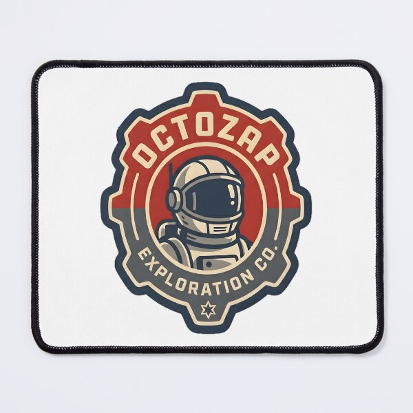 Item preview, Retro Octozap Logo Badge Vintage Aesthetic designed and sold by octozap.