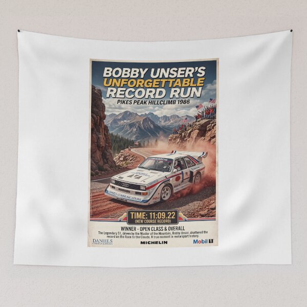 Item preview, Bobby Unser's Record Run Pikes Peak designed and sold by Theodor Decker.
