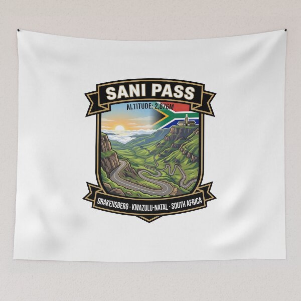 Item preview, Sani Pass Lesotho Scenic Mountain Route designed and sold by enzoade.