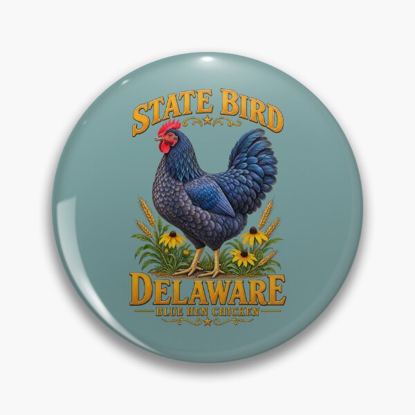 Item preview, Delaware Pride The Mighty Blue Hen designed and sold by taiche.
