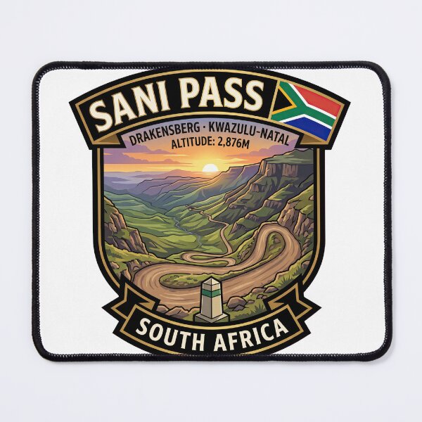 Item preview, Sani Pass South Africa Mountain Road designed and sold by enzoade.