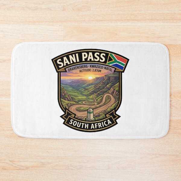 Item preview, Sani Pass South Africa Mountain Road designed and sold by enzoade.