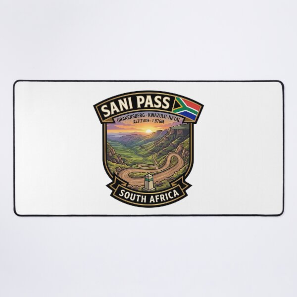 Item preview, Sani Pass South Africa Mountain Road designed and sold by enzoade.