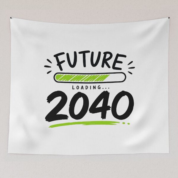 Item preview, Class Of 2040 Future Loading Graduation Senior Tshirt Design designed and sold by w1ckerman.