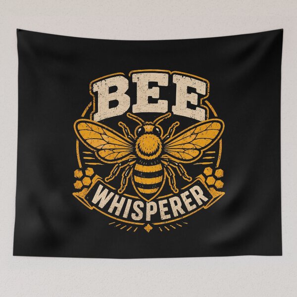 Item preview, Bee whisperer vintage graphic design designed and sold by rafaeltto.