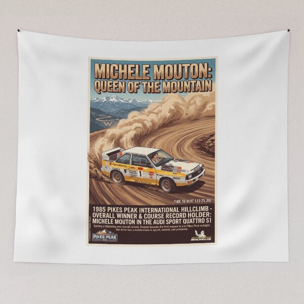 Aperçu de l'œuvre Michele Mouton 1985 Pikes Peak créée et vendue par Theodor Decker.