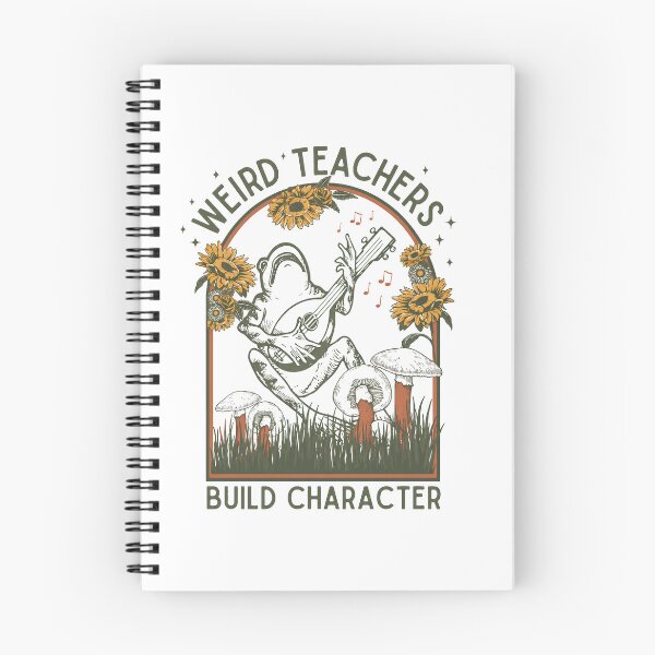 Item preview, Weird Teachers Build Character, Frog designed and sold by dariakustocr.