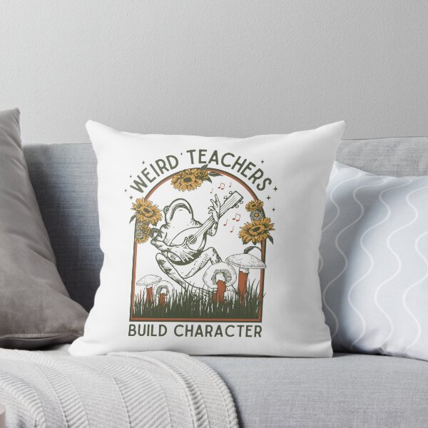 Item preview, Weird Teachers Build Character, Frog designed and sold by dariakustocr.