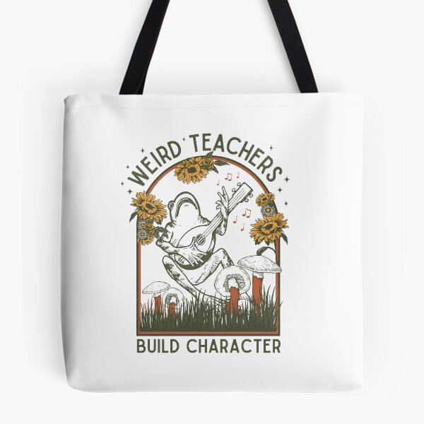 Item preview, Weird Teachers Build Character, Frog designed and sold by dariakustocr.