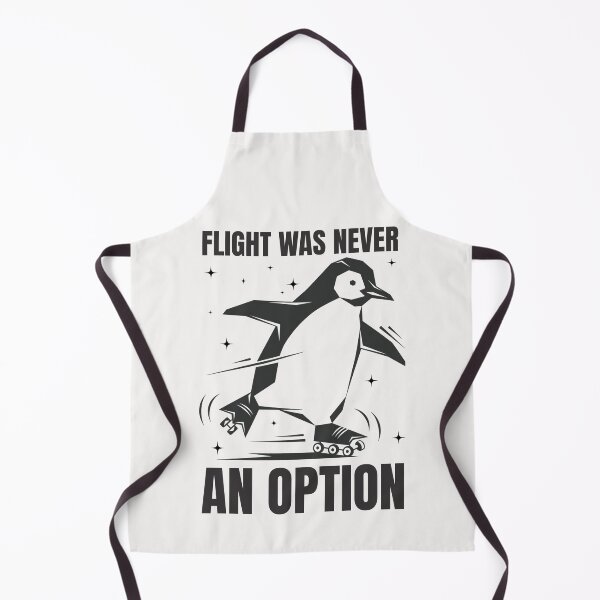 Item preview, Flight was Never an Option Funny Penguin designed and sold by ManiaGrania.