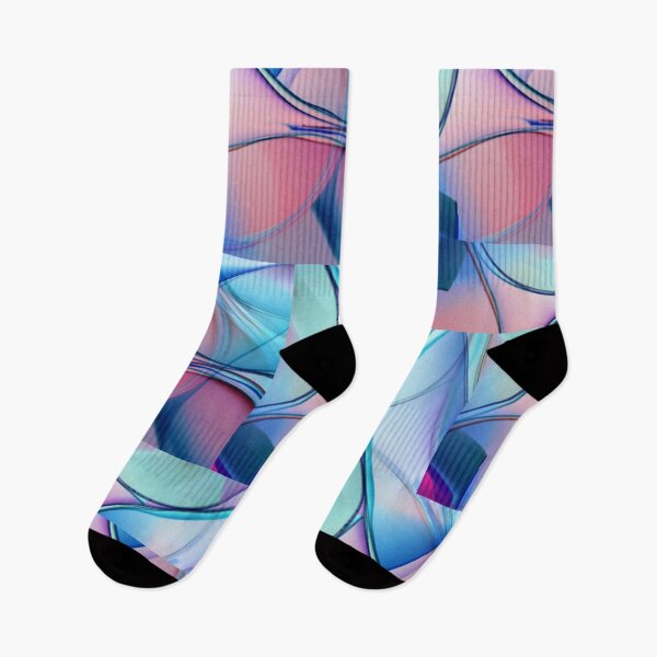 Item preview, Blue and Pink Abstract Wavy Flow Pattern Art designed and sold by NikBrin Prevail .
