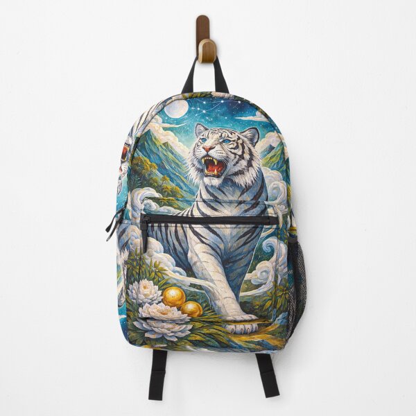 Item preview, White Tiger Majestic Spirit Painting designed and sold by GalleryKauffeld.