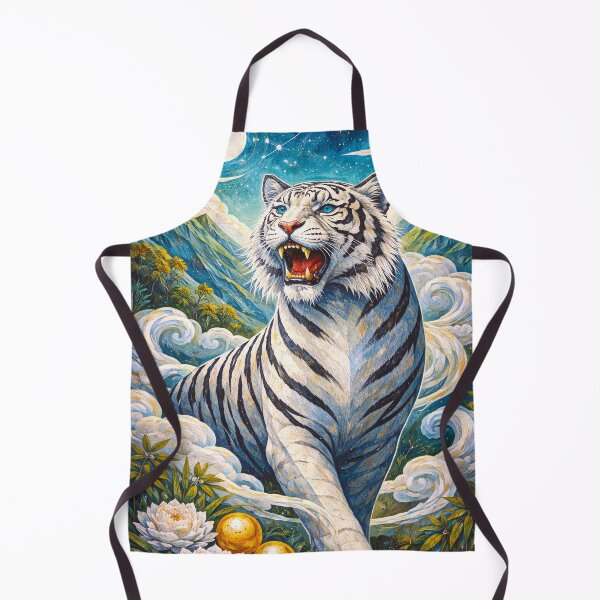 Item preview, White Tiger Majestic Spirit Painting designed and sold by GalleryKauffeld.