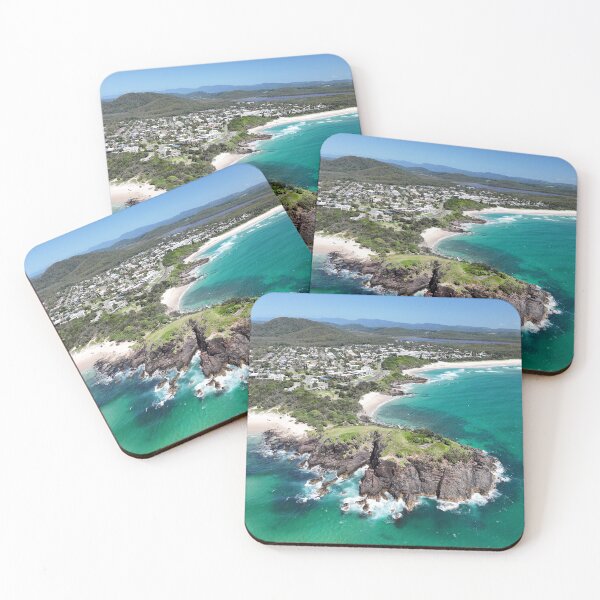 Item preview, Aerial view of Norries Head, Cabarita Beach, NSW, Australia designed and sold by Rachel Elizabeth Photography.