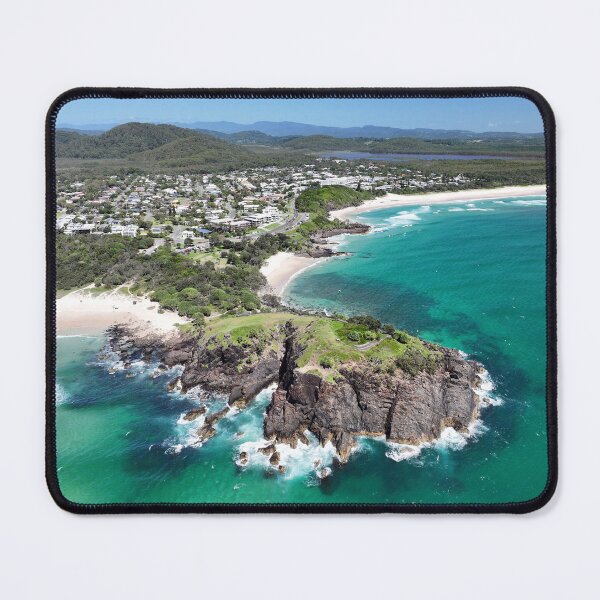Item preview, Aerial view of Norries Head, Cabarita Beach, NSW, Australia designed and sold by Rachel Elizabeth Photography.