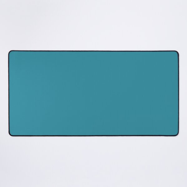 Item preview, Solid Teal Blue Minimalist Color Design designed and sold by Purple Moon .