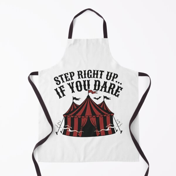 Item preview, Step Right Up If You Dare Creepy Carnival Tent Spooky Dark Circus Gothic designed and sold by raedattia.