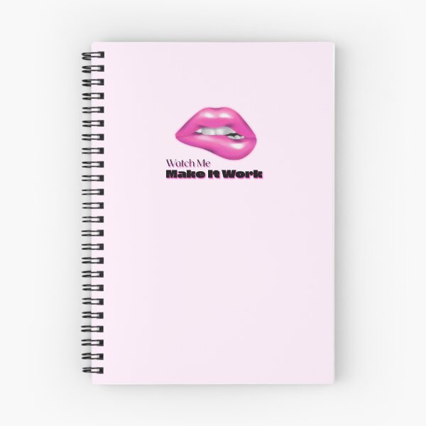 Item preview, Watch Me Make It Work Pink Lips Quote designed and sold by jianina-alondra.