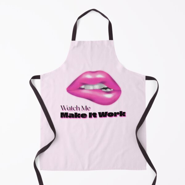 Item preview, Watch Me Make It Work Pink Lips Quote designed and sold by jianina-alondra.