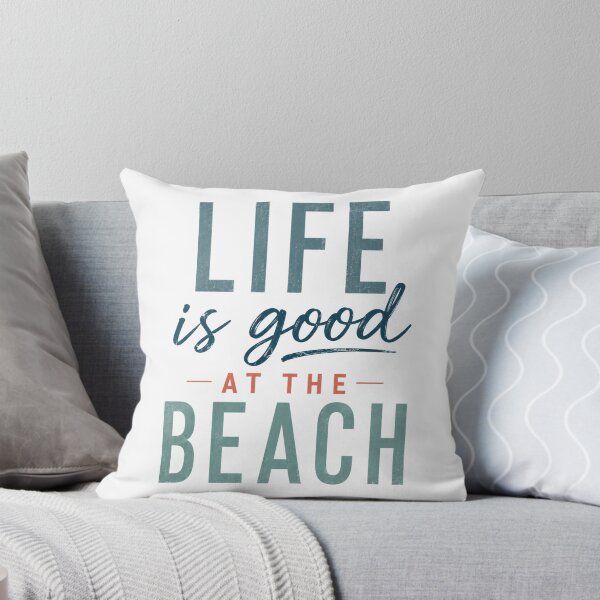 Item preview, Life is good at the beach designed and sold by PamLeeDesign.