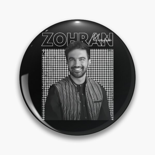 Item preview, Zohran Mamdani Monochrome Portrait designed and sold by bolakaretstudio.