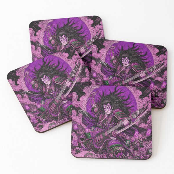 Item preview, Legendary Kabuki Guitar Samurai | Japanese Rock Warrior Ukiyo-e Artwork designed and sold by RhymeArc.