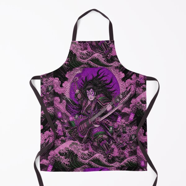 Item preview, Legendary Kabuki Guitar Samurai | Japanese Rock Warrior Ukiyo-e Artwork designed and sold by RhymeArc.