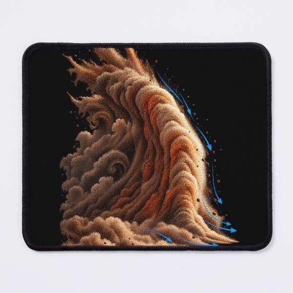 Item preview, Dust Front – Haboob Weather Art designed and sold by yagniikd-.