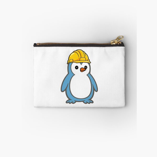 Item preview, Construction worker Pippo – Funny penguin with construction helmet for craftsmen & construction sites Humor designed and sold by Pippo-Penguin.