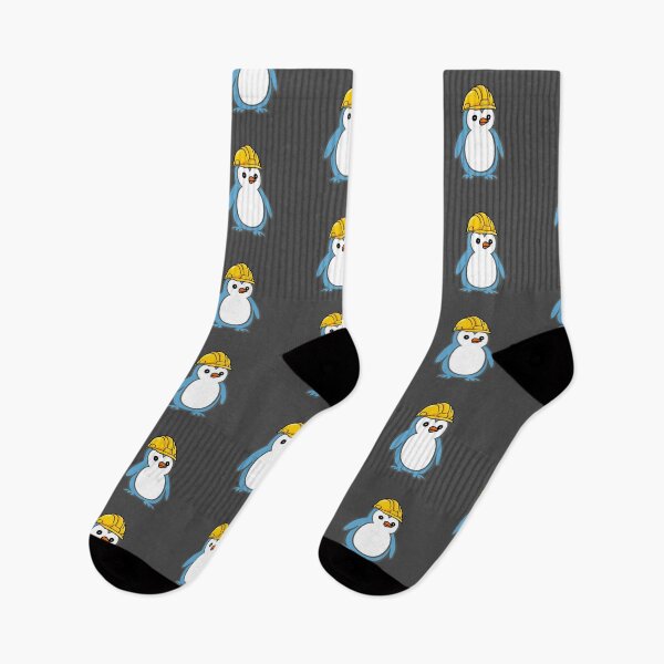 Item preview, Construction worker Pippo – Funny penguin with construction helmet for craftsmen & construction sites Humor designed and sold by Pippo-Penguin.