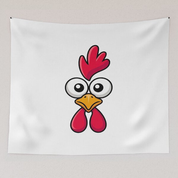 Item preview, The Cock-a-Doodle-Doo Whoops Face designed and sold by delrestamanjiwa.