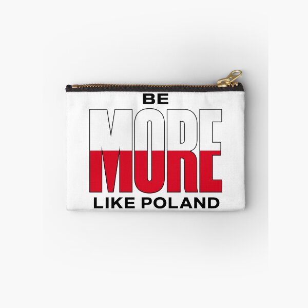 Item preview, Be More Like Poland - Bold Polish Flag Typography designed and sold by Fragy72.
