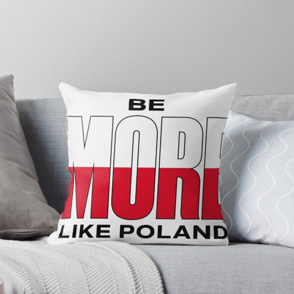 Item preview, Be More Like Poland - Bold Polish Flag Typography designed and sold by Fragy72.