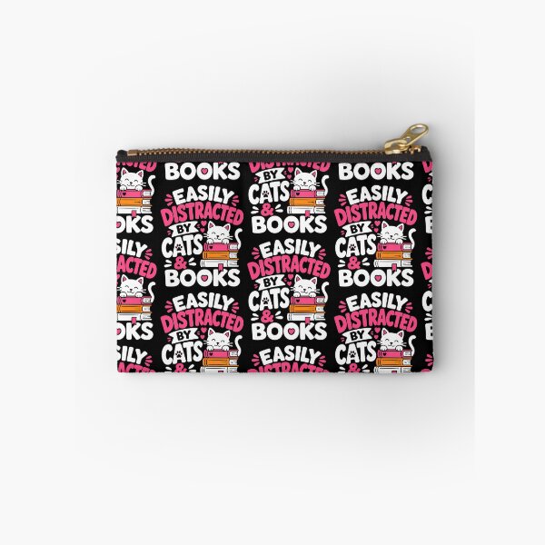 Item preview, Easily Distracted by Cats and Books Design designed and sold by rafaeltto.