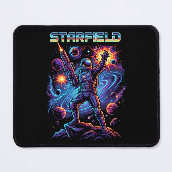 Item preview, Starfield Retro Arcade Space Explorer designed and sold by chesterosul.
