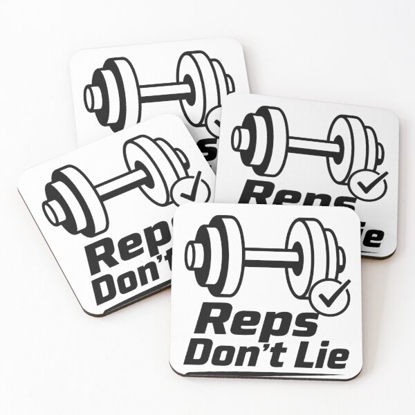 Item preview, Reps Don't Lie Shirt | Gym Motivation Tee designed and sold by guchieworldcollection.
