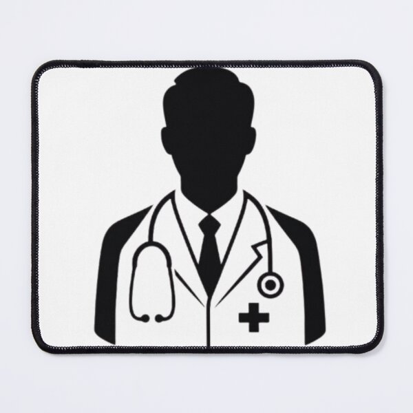 Item preview, Doctor Silhouette Minimalist Medical Stethoscope Vector Illustration designed and sold by @VIRAT DESIGNER@.